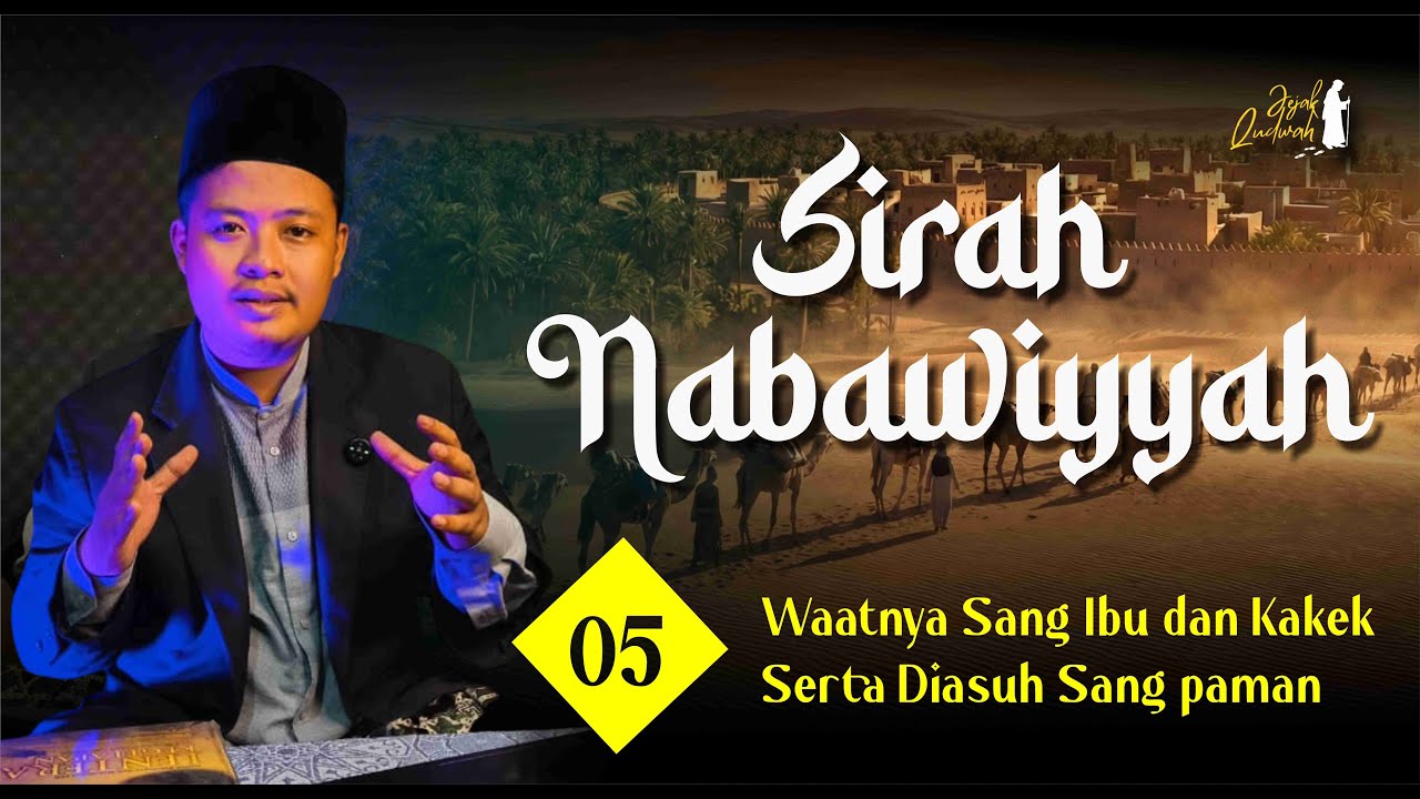 Sirah Nabawiyyah 05 | Wafatnya Sang Ibunda dan Kakek serta Asuhan Paman | Muhammad Najib Al-Fathoni