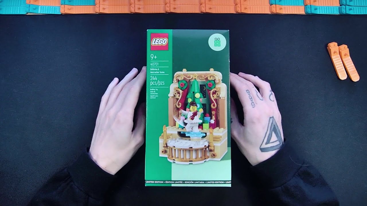 Подарок LEGO за покупку: Сцена с балериной и Щелкунчиком 40701. Сборка и обзор! Ещё один набор от...