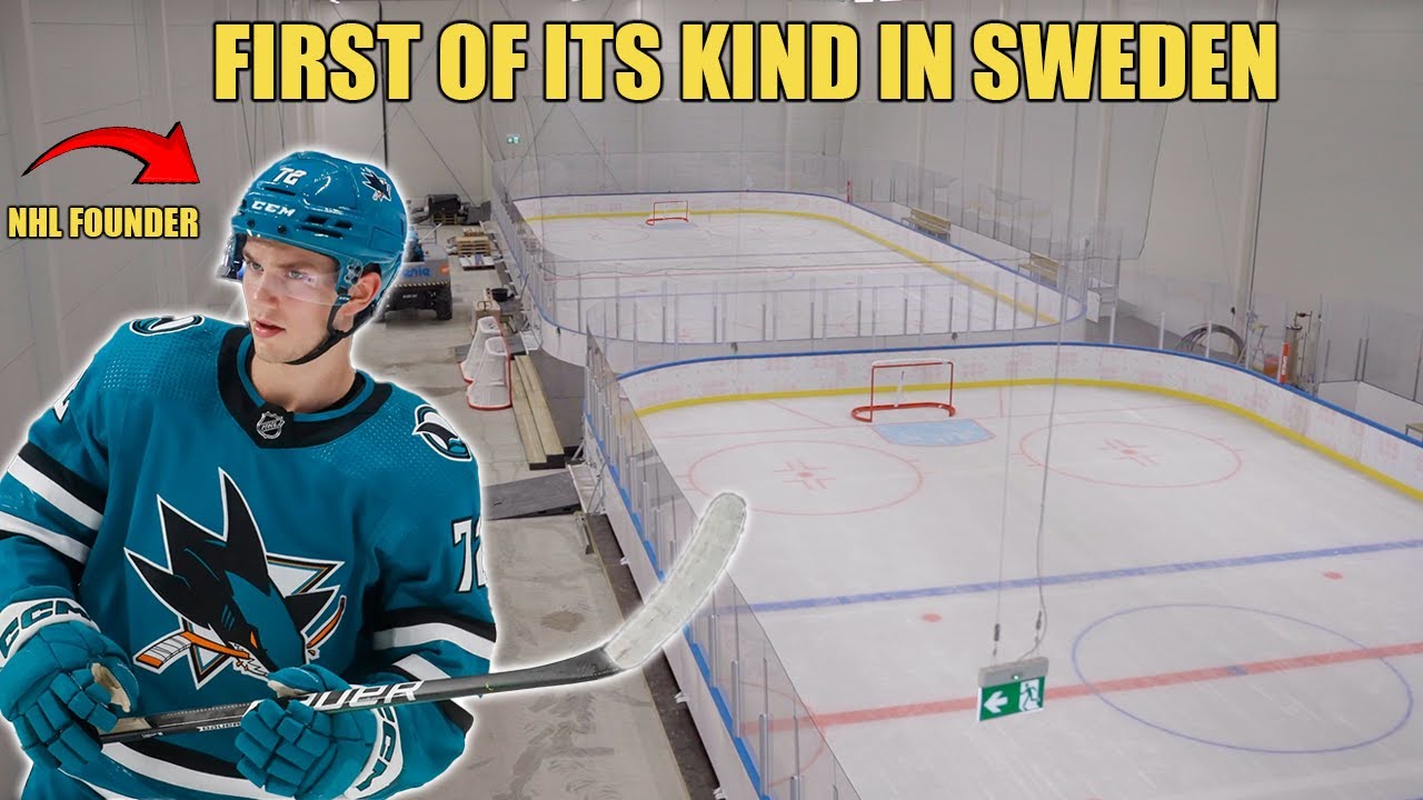 Sweden's First Mini TWIN Hockey Rink Facility Open ALL YEAR - Ice Academy Part 1