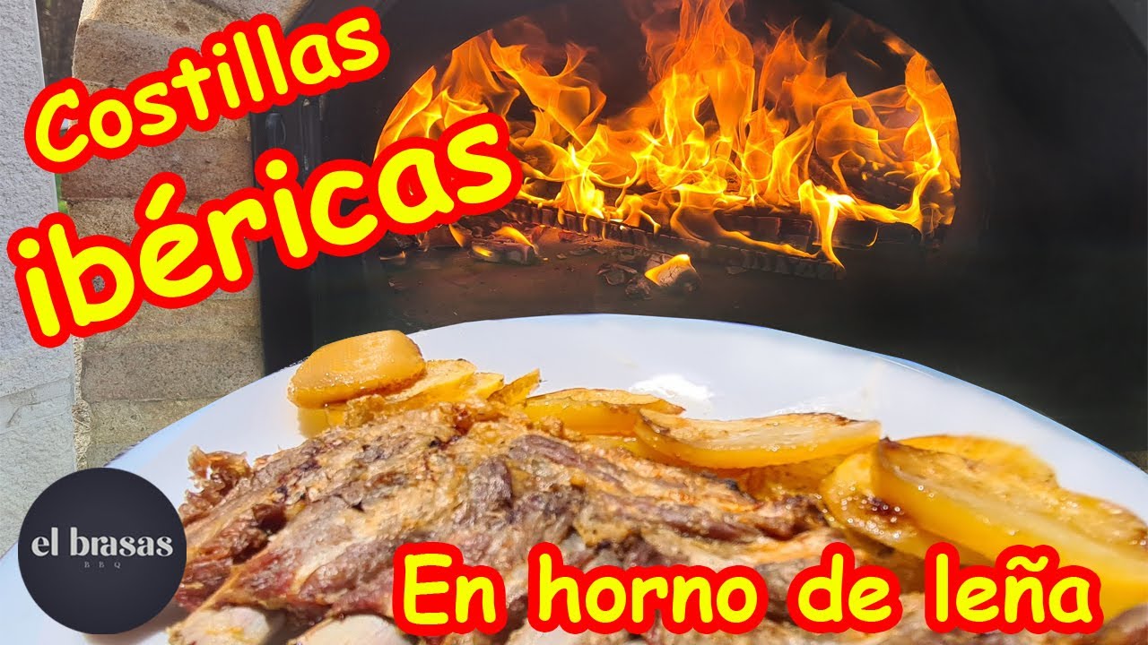 Costillas de cerdo al horno DE LEÑA, receta PASO a PASO