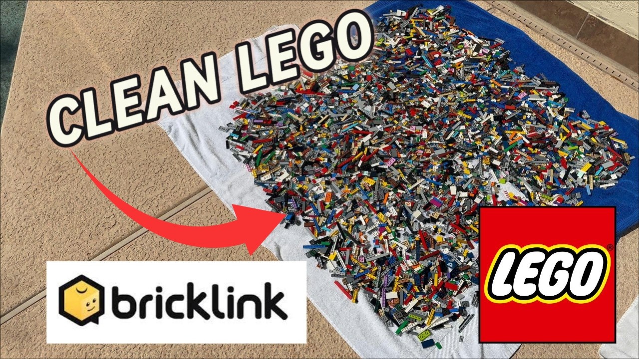 Как я чищу конструктор LEGO для своего магазина на Bricklink.