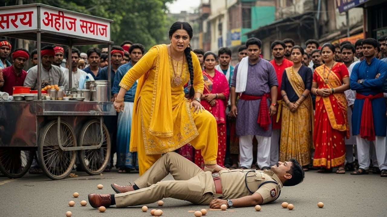 ठेलेवाले की मदद करने पर SP मैडम को इंस्पेक्टर ने मारा… लेकिन 24 घंटे बाद उसकी uniform उतार दी गई!