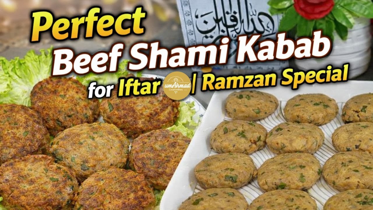 Beef Shami Kabab Recipe | Ramzan Special Iftar Recipe | Soft & Juicy Shami Kabab by Umme Ahmad