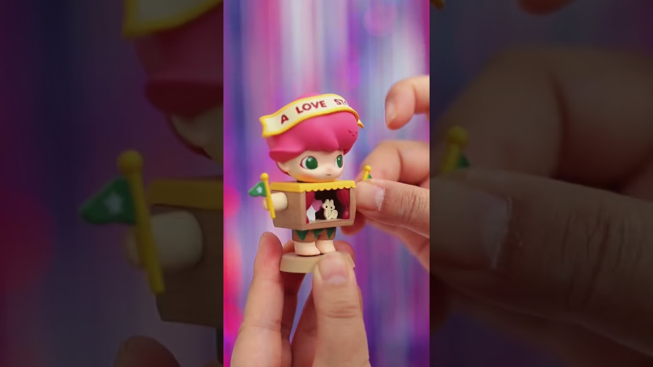 ASMR UNBOXING POPMART DIMOO DATING SERIES! #asmr #popmart #blindbox #shorts #dimoo