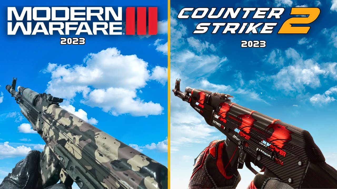 Attention to Detail & Physics Comparison: Modern Warfare III Vs Counter Strike 2