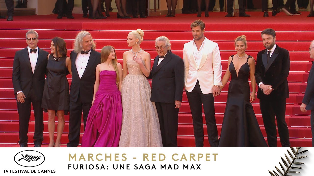 FURIOSA : UNE SAGA MAD MAX – Les Marches – Français – Cannes 2024