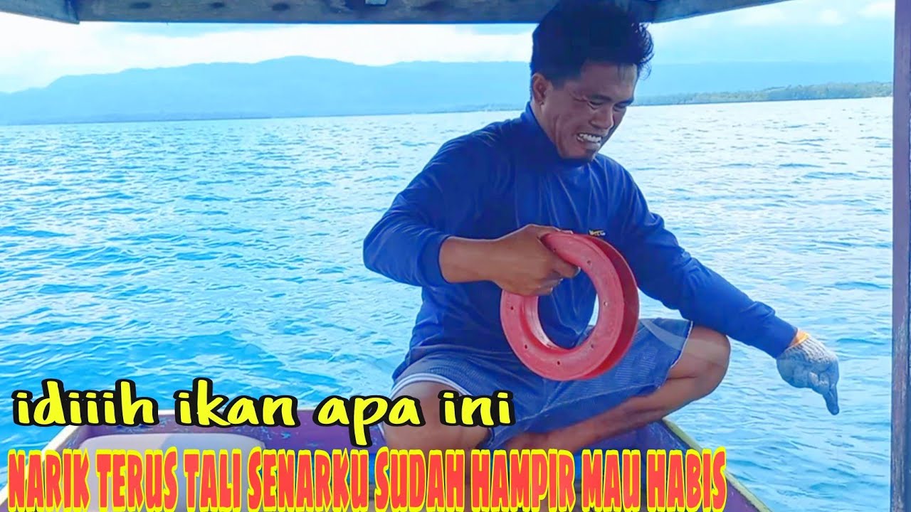 IKAN APA LAGI INI TARIKANNYA SEKUAT INI || sampai² tali senarku hampir mau habis dari gulungan