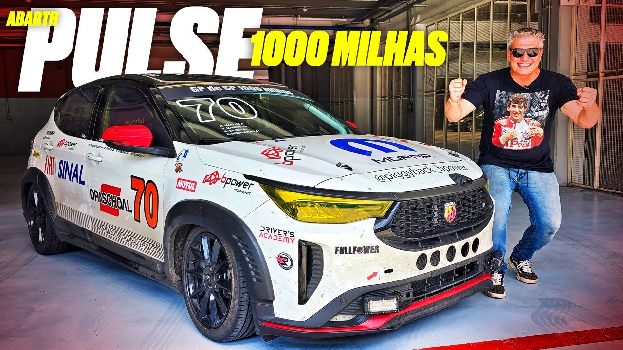Pulse Abarth - DE CORRIDA COM AR-CONDICIONADO, MULTIMÍDIA E PNEUS DE RUA! ACELEREI EM INTERLAGOS!