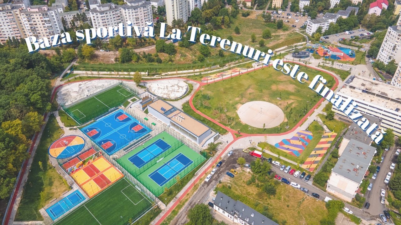 Baza sportivă La Terenuri este finalizată