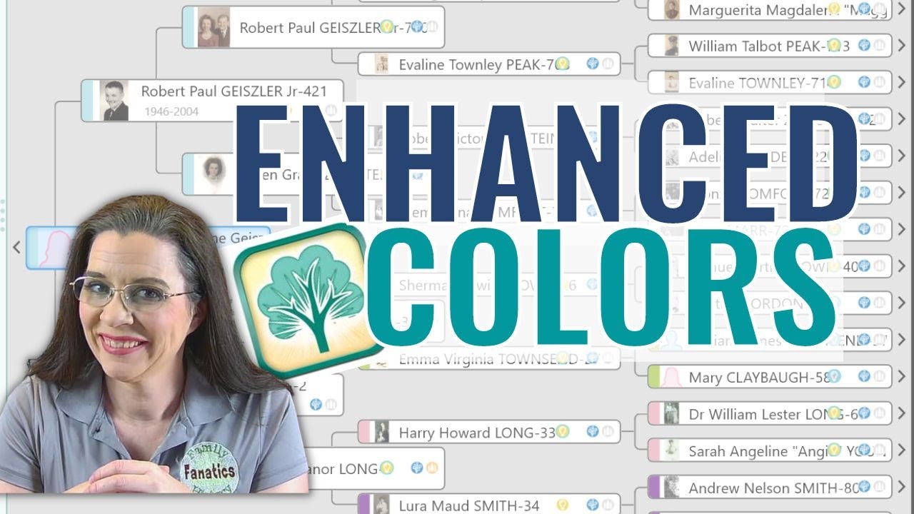 RootsMagic 9's ENHANCED Color Coding- Organize Your Family Tree