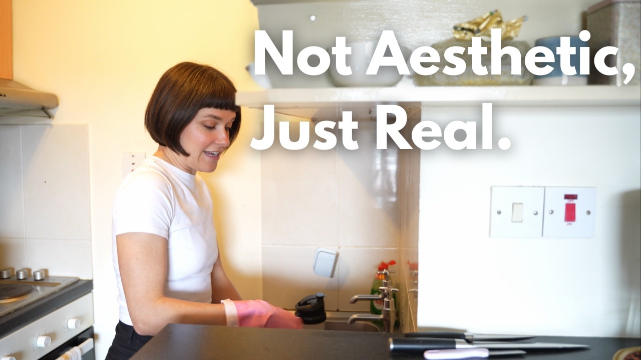 Realistic Sunday Reset | Small Apartment Cleaning + Declutter