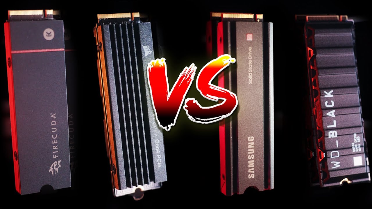 Testing Every Top Ranked SSD for PS5! Firecuda vs Corsair vs Samsung vs WD Black
