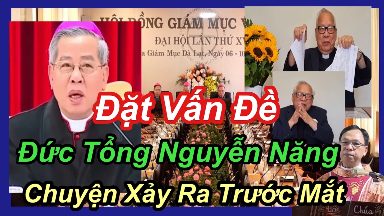 Đặt Vấn Đề Đức Tổng Nguyễn Năng Chuyện Xảy Ra Trước Mắt - Cha Nguyễn Thế Thủ