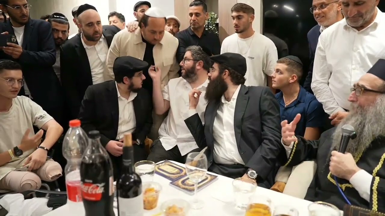 לדמוע: האדמו״ר רבי יאשיהו פינטו פורץ בבכי מול חיילי צה״ל שנפצעו בעזה
