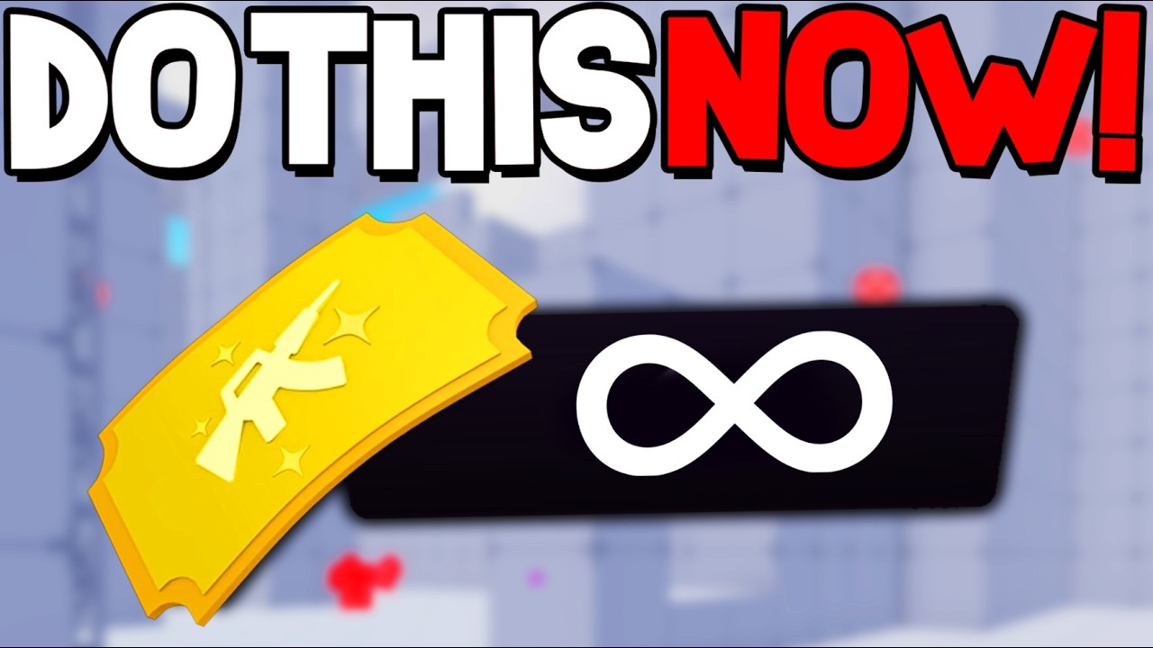 Как получить и использовать билеты на скины в RIVALS! Roblox