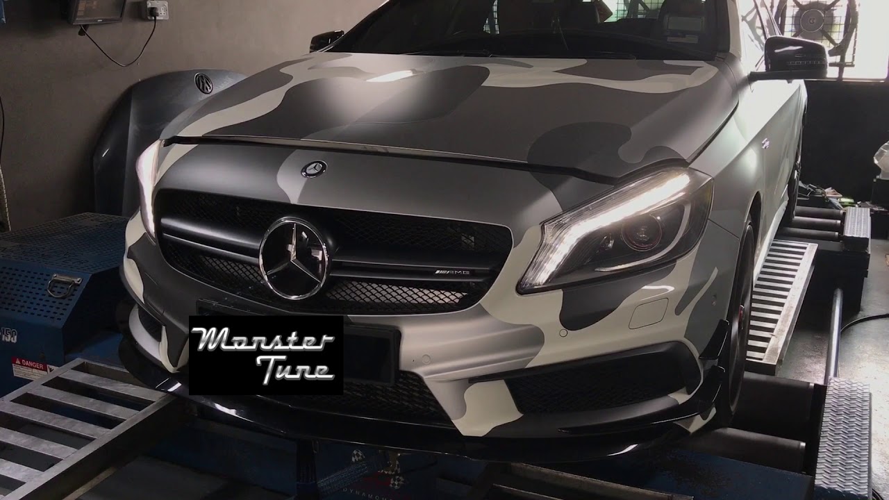 Mercedes A250 Pop & Crackle Map Loaded