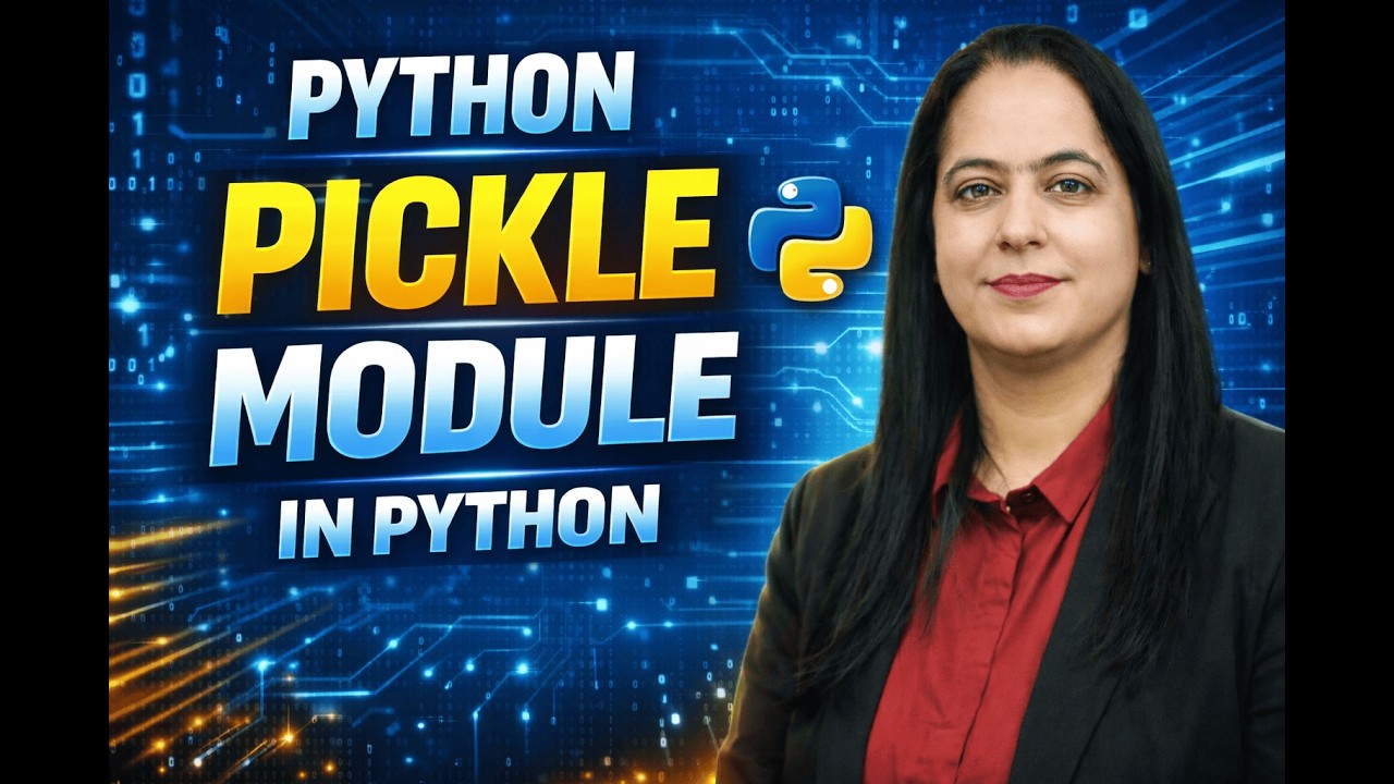 Stop Saving Data Wrong ⚠️ Use Pickle Module in Python