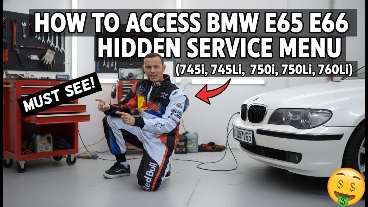 Как получить доступ к скрытому сервисному меню BMW E65 E66 (745i, 745Li, 750i, 750Li, 760Li, 735i...