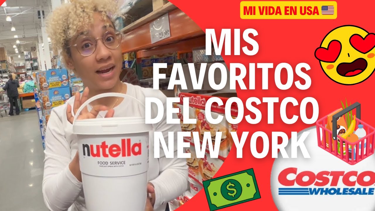 🇺🇸COSTCO NEW YORK! Productos CURIOSOS 🤔 y mis FAVORITOS. Recorrido por el Supermercado.