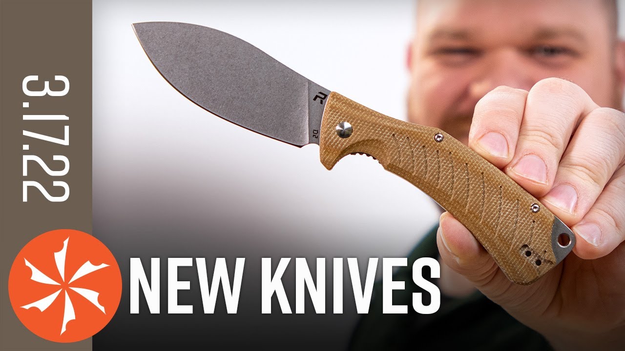 New Knives for the Week of March 17th, 2022 Just In at KnifeCenter.com