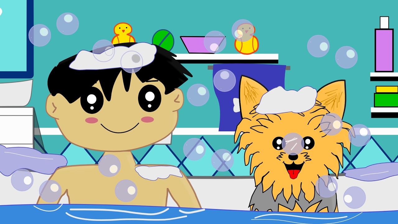 La Canci&oacute;n del Ba&ntilde;o - A Ba&ntilde;arme - Bath Song - Max Travieso - Canciones Infantiles