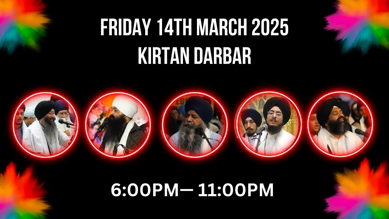 Hola Mohalla Smagam - Day 1, Friday Evening | Gurudwara Guru Harkrishan Sahib Ji |