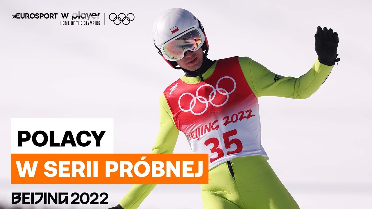 Wszystkie skoki POLAK&Oacute;W z serii pr&oacute;bnej przed konkursem na skoczni normalnej | Pekin 2022