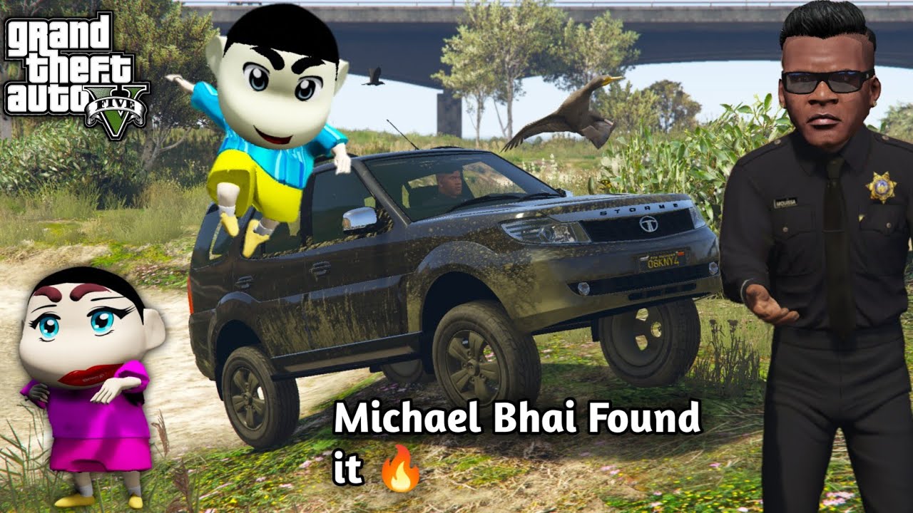 GTA 5: Finally Michael Bhai Found Shinchan Favorite Safari Storms 🔥Franklin OG is Back 🫡Ps Gamester