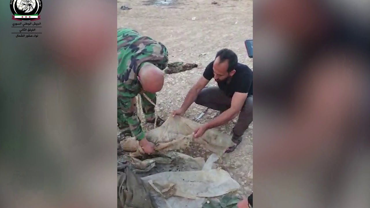 العثور على أسلحة من نوع كلاشنكوف  من مخلفات الأحزاب الأنفصالية الكردية  ضمن منطقة نبع السلام