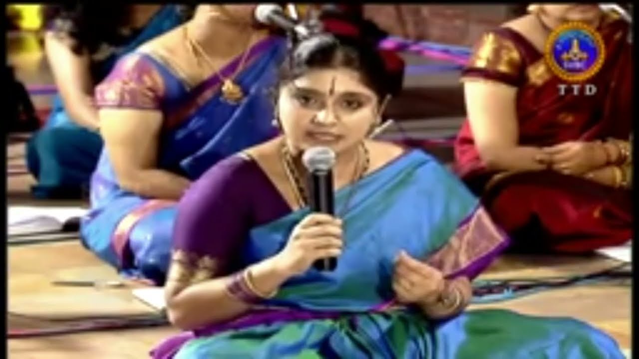 Speech on PURANDARADASA @ #tirumala on the occasion of #purandaradasa aradhana | #harinipagadal |