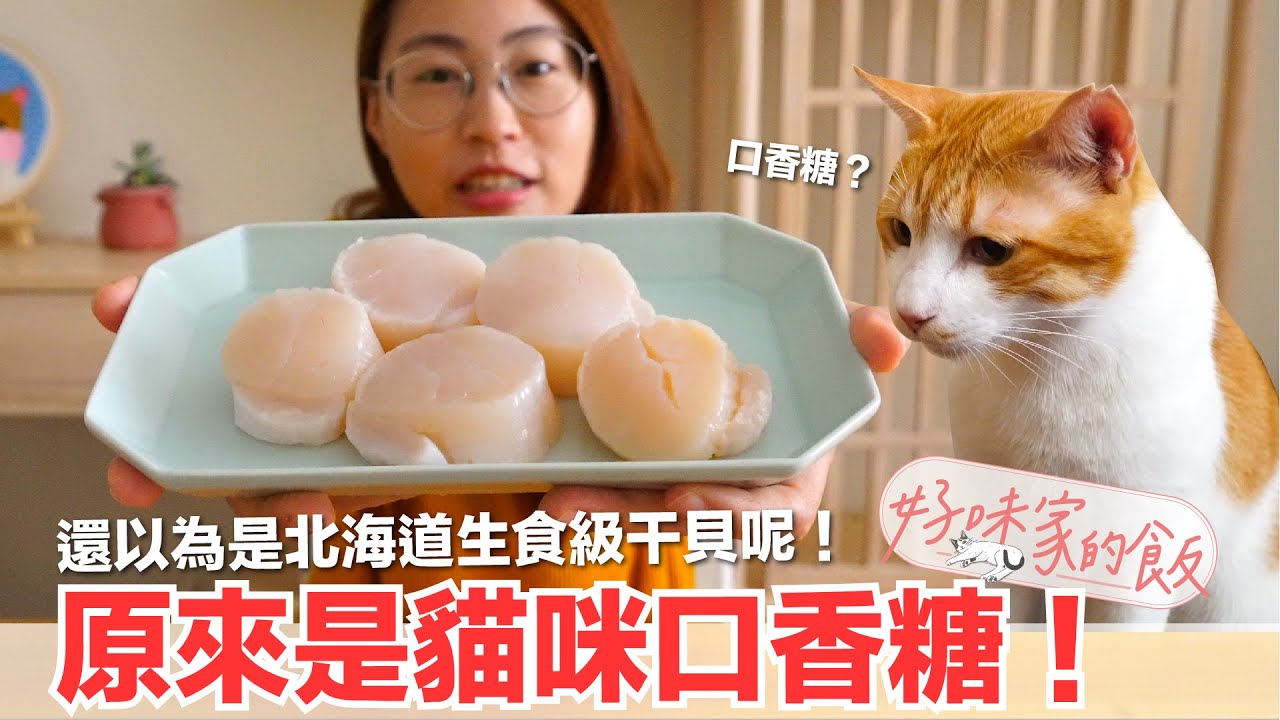 【好味小姐】原來是貓咪口香糖！我還以為買到干貝了！【好味家的飯】EP2