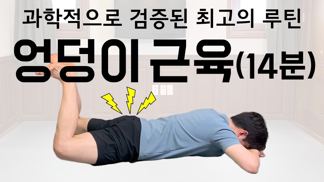 [엉덩이 근육 특집]과학적으로 증명된 최고의 엉덩이 운동을 모두 모았습니다. 14분 후 확실한 변화를 느끼게 됩니다.
