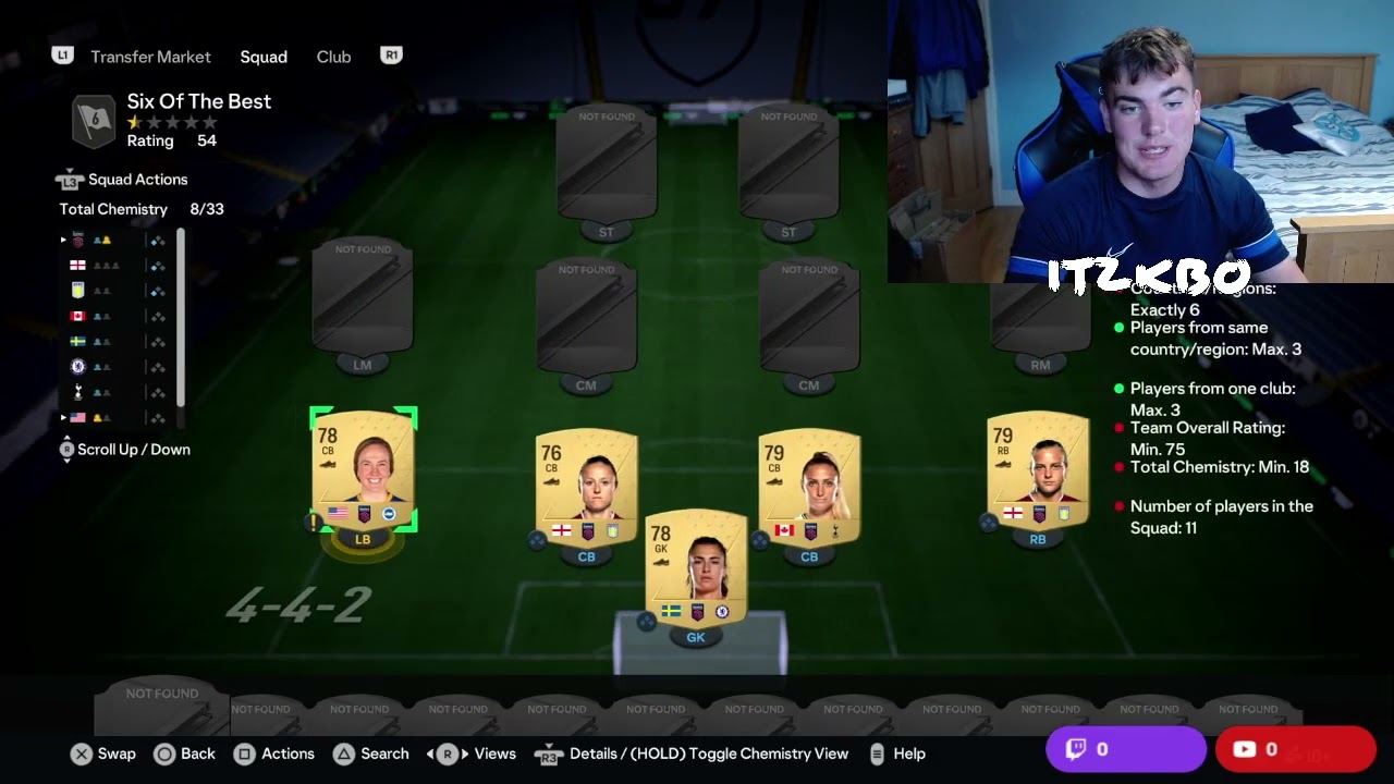 'SIX OF THE BEST' CHEAPEST METHOD ¦ EACF 24 HYBRID NATIONS SBC TUTORIAL