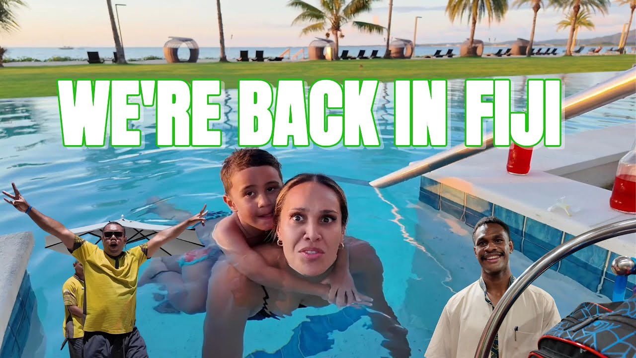 We're back in Fiji | Beautiful Crowne Plaza Fiji #family #holiday #day1