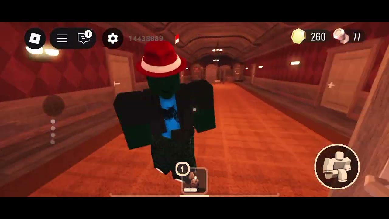 Aku main DOOR di roblox