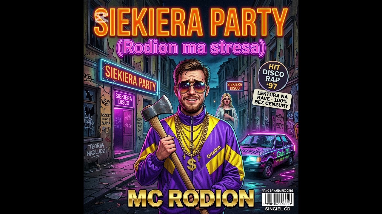 MC Raskolnikow &ndash; Siekiera Party (Rodion ma stresa) | Official Audio 97'