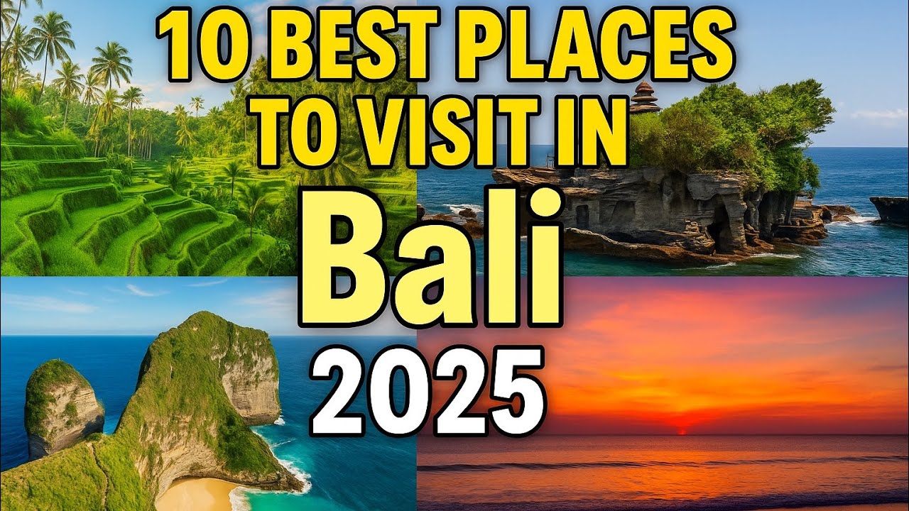 Top 10 BEST places in Bali you must see!!