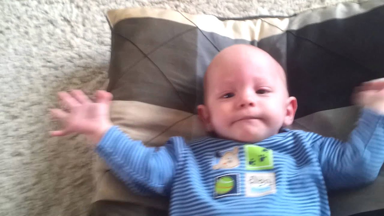 Tickling giggles out of Owen