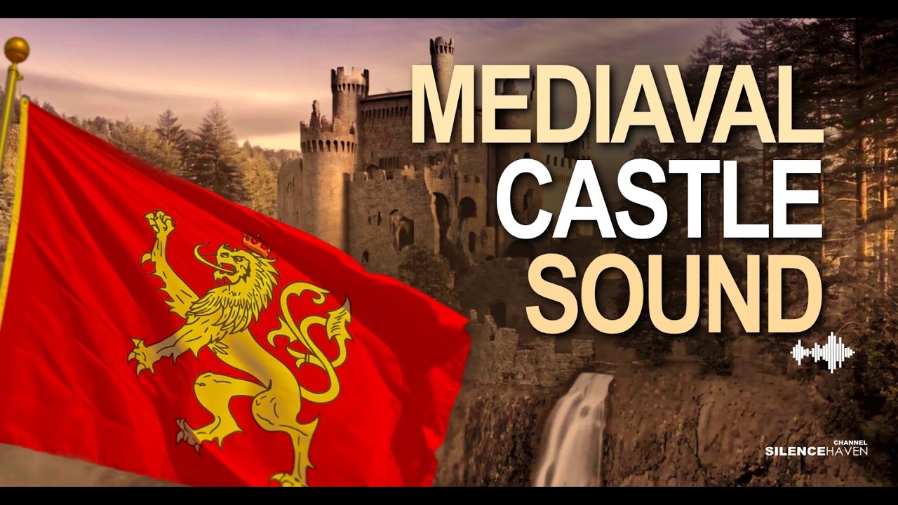 3 Hours of Serenity Healing Music 🌿🎶 | Medieval Castle, Waterfall & Deep Relaxation 🏰💧