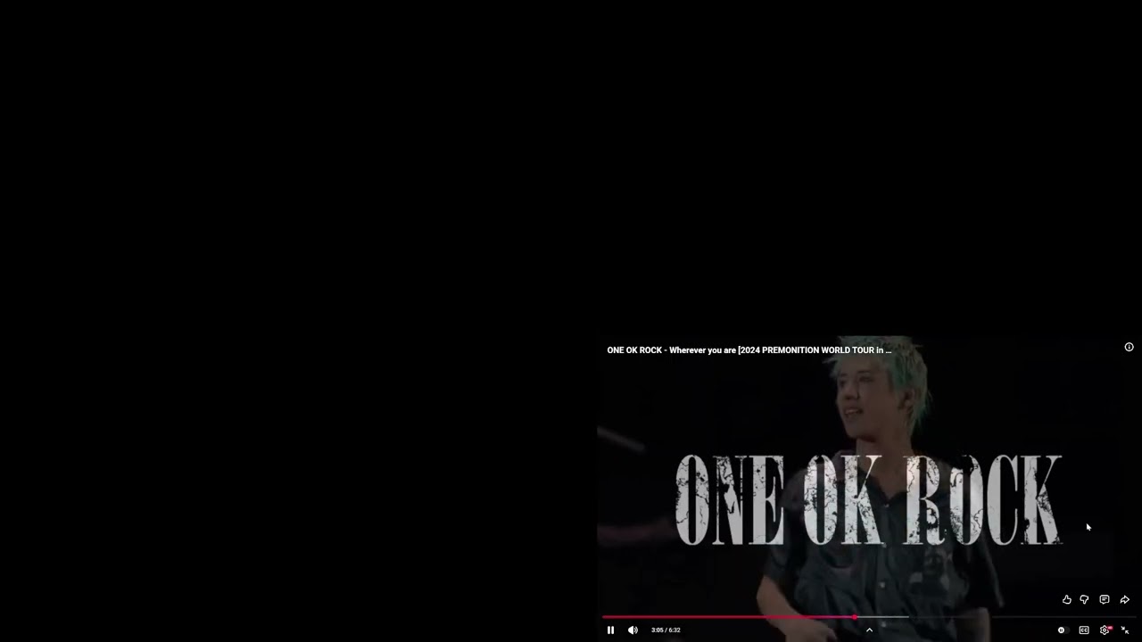 TEARS AGAIN!! 😭  ONE OK ROCK - Wherever you are [2024 PREMONITION WORLD TOUR in KAOHSIUNG](REACTION)