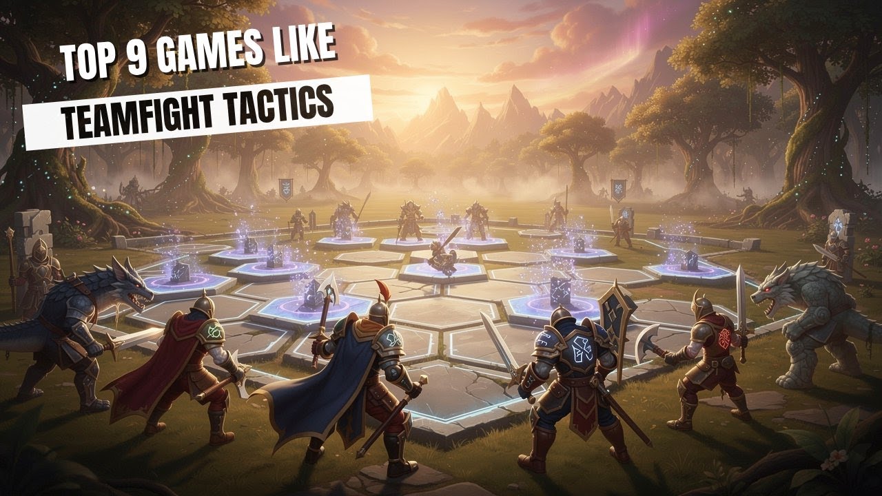 Top 9 mobile games like Teamfight Tactics