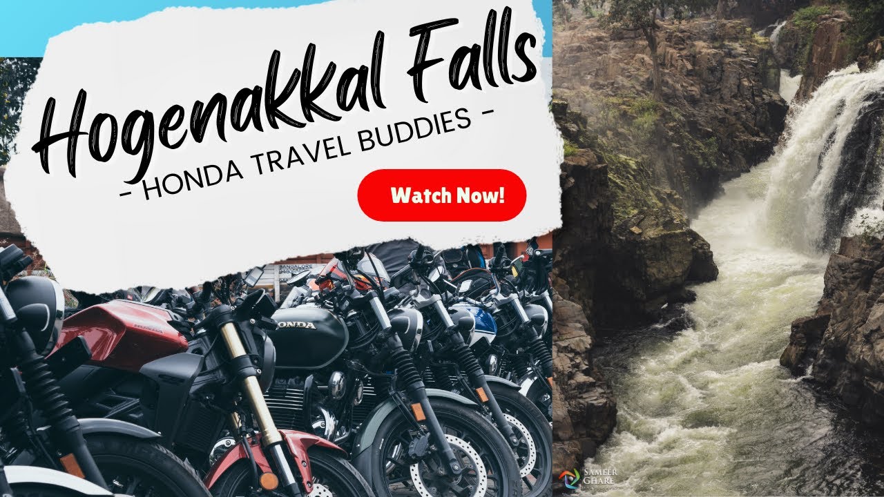 Weekend Ride | Hogenakkal Falls | with Honda buddies | Honda H'ness CB350