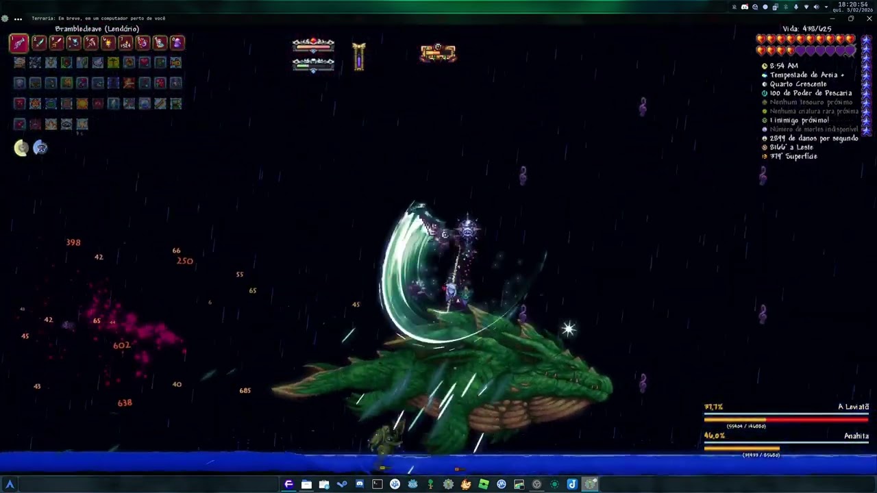 Leviathan and Anahita: Calamity Master + Death Mode | Melee