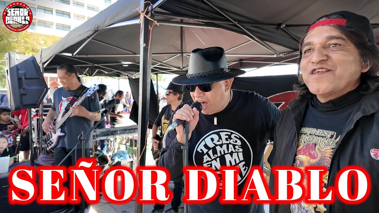 SEÑOR DIABLO un tributo al Tri en el Tianguis Cultural de Guanatos (es lo mejor, cantinero)