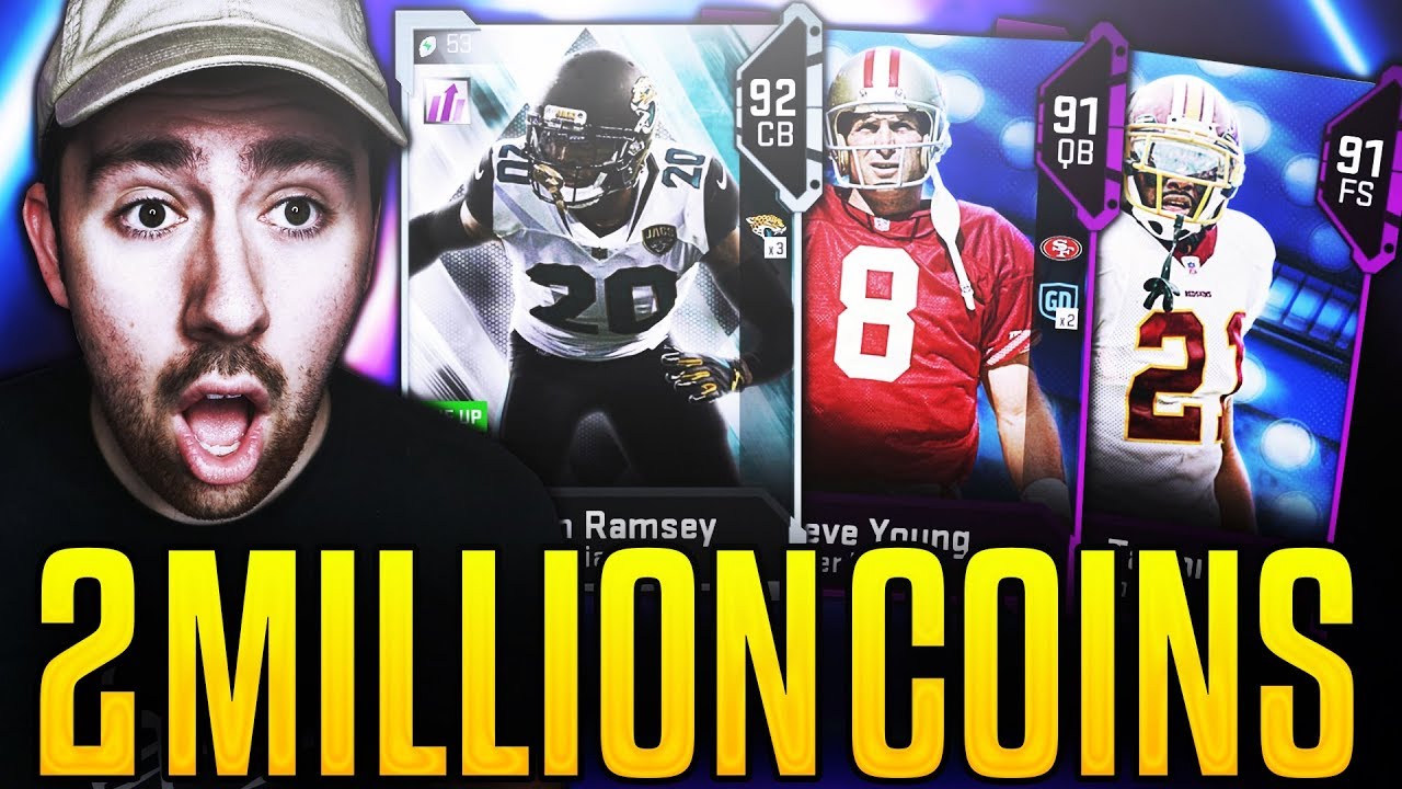 2 MILLION COIN SHOPPING SPREE! Madden 19 Ultimate Team