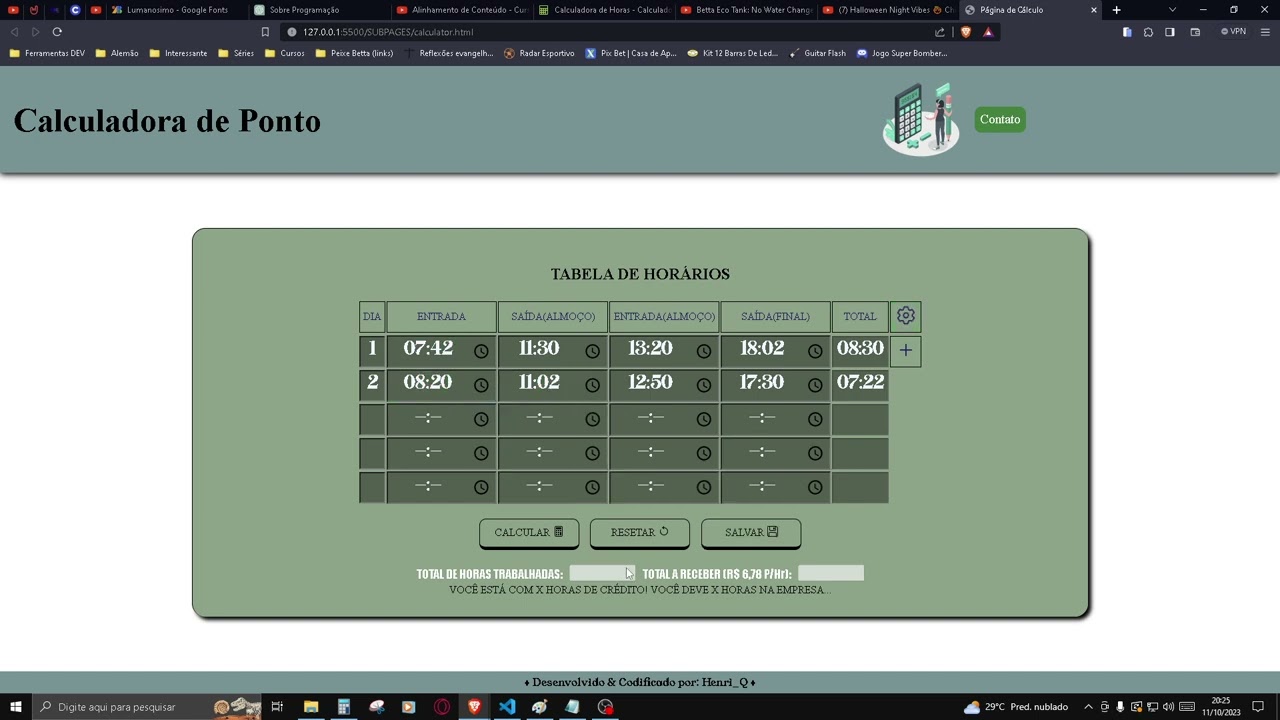 Explicando a função 'Calculate.js' de um projeto javascript web [PARTE 1]