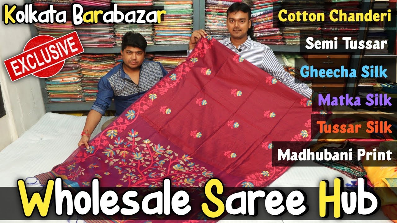Pure Tussar Silk | Gheecha Silk | Batik Linen | Katan silk | Bishnupuri Silk | Bhagalpuri Silk Saree