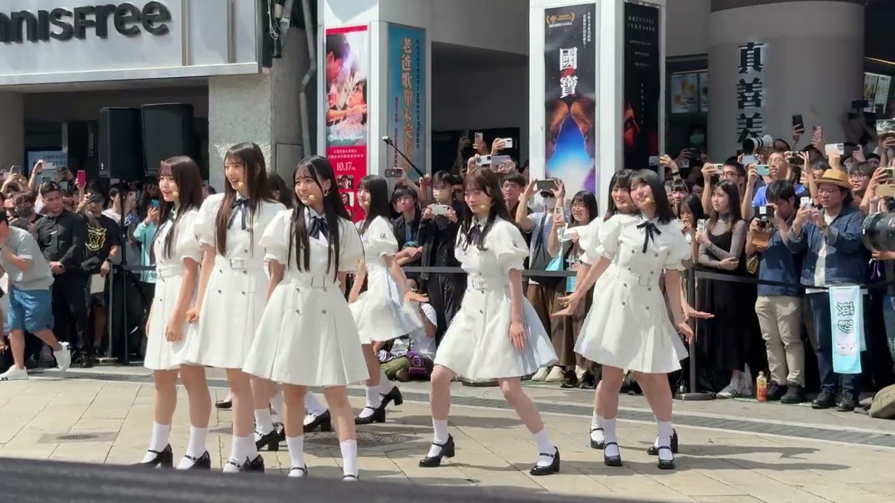 20251011 Nogizaka46 乃木坂46 6期生『タイムリミット片想い』 西門町快閃