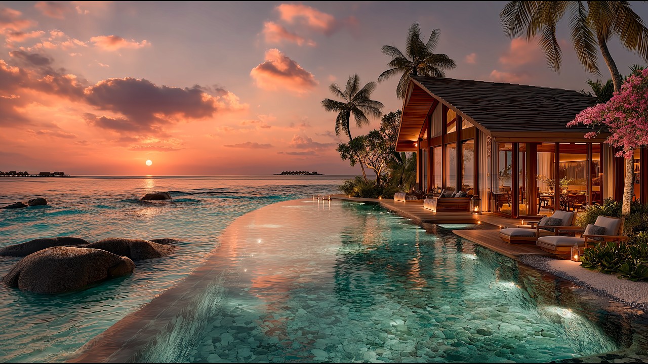 Solara Sunset Lounge Podcast 🌅 Relaxing Sounds of the Sea | Waves & Chillout