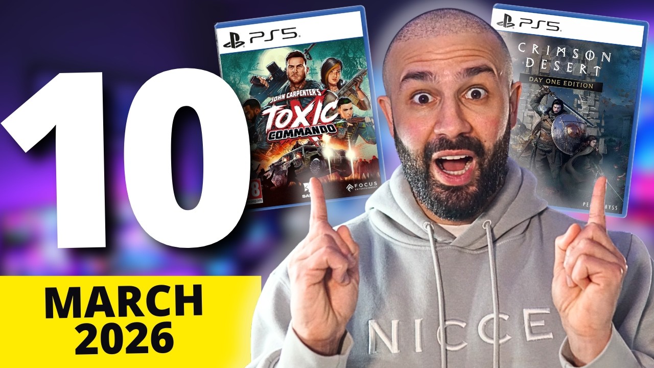 10 PS5 Games OUT in March 2026!